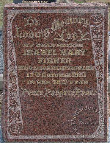 FISHER, Isobel Mary